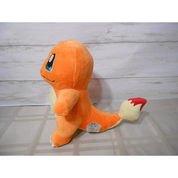 MINTY! 1997 Nintendo Pokémon Sleeping Charmander Plush Toy 8" Card Game vtg. - Picture 4 of 10